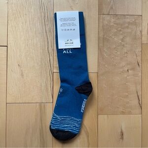 TRANSCEND Promo SOCKS blue/black/mid/leg NEW  One Size Fits All Unisex